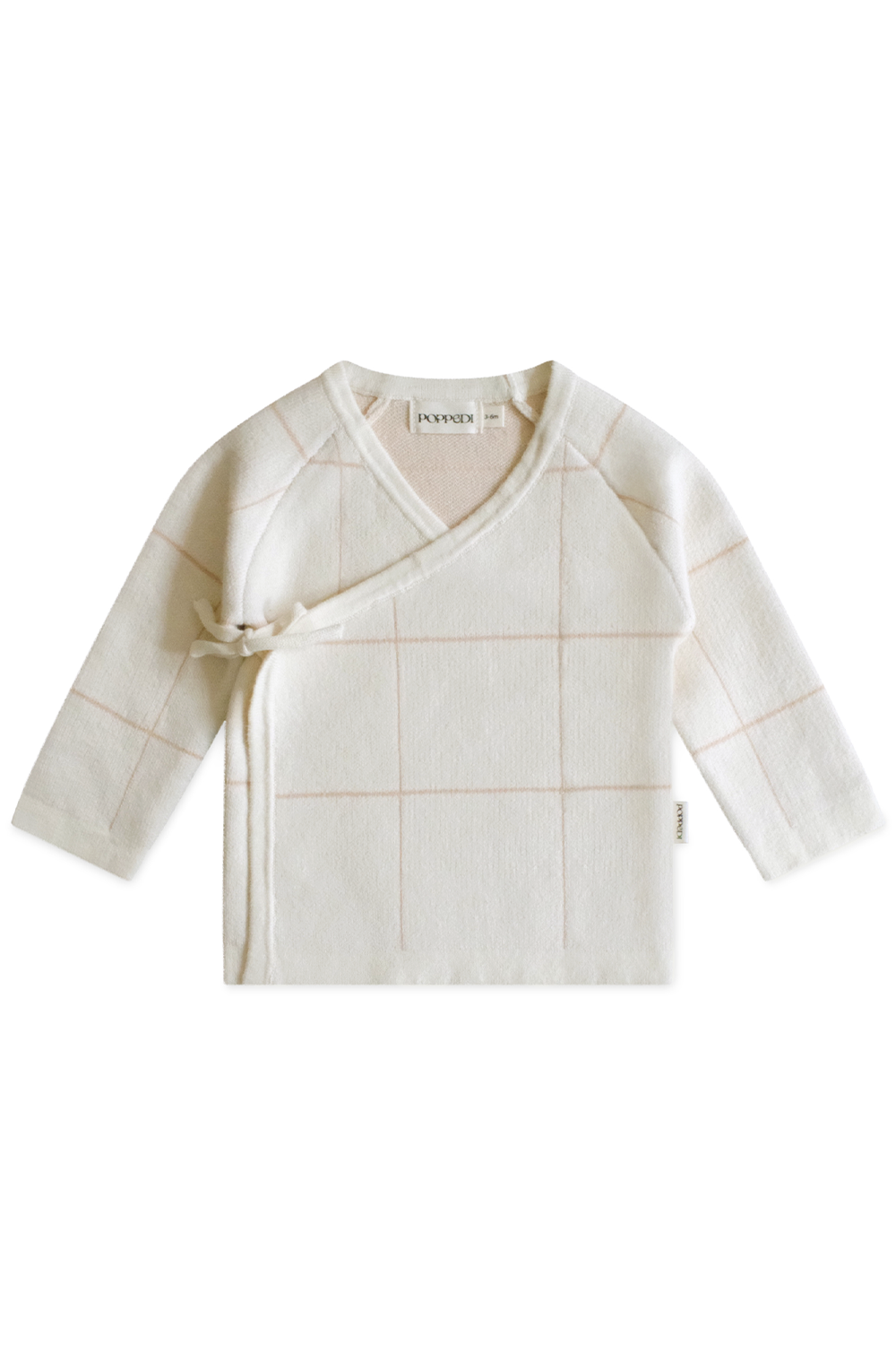 Wrap Cardigan - Beige/Cream