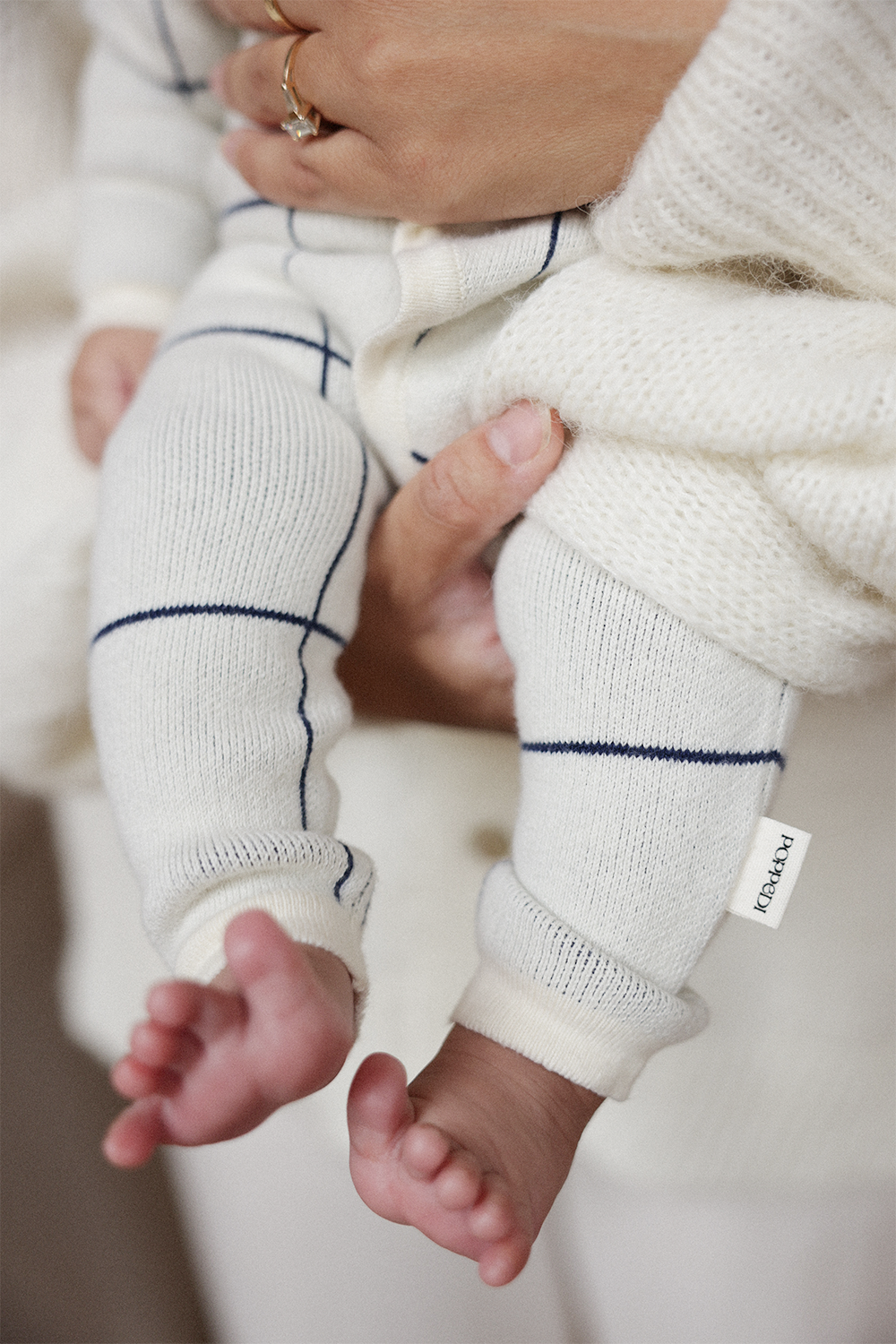 Onepiece Wrap - Navy/Cream