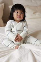 Onepiece Wrap - Navy/Cream