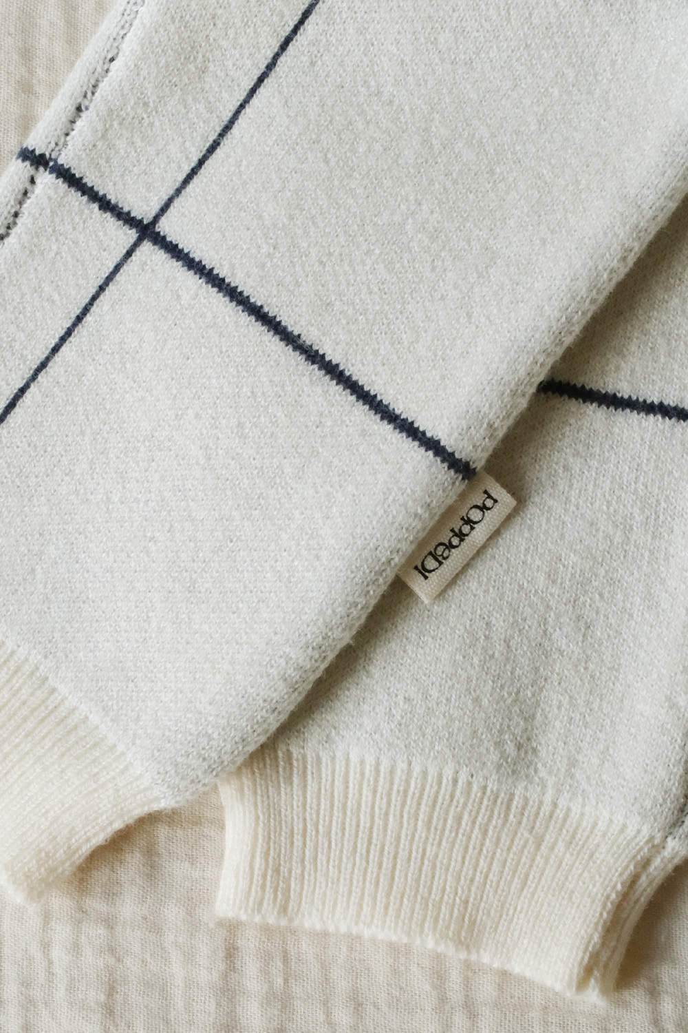 Pants - Navy/Cream