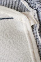 Onepiece Wrap - Navy/Cream